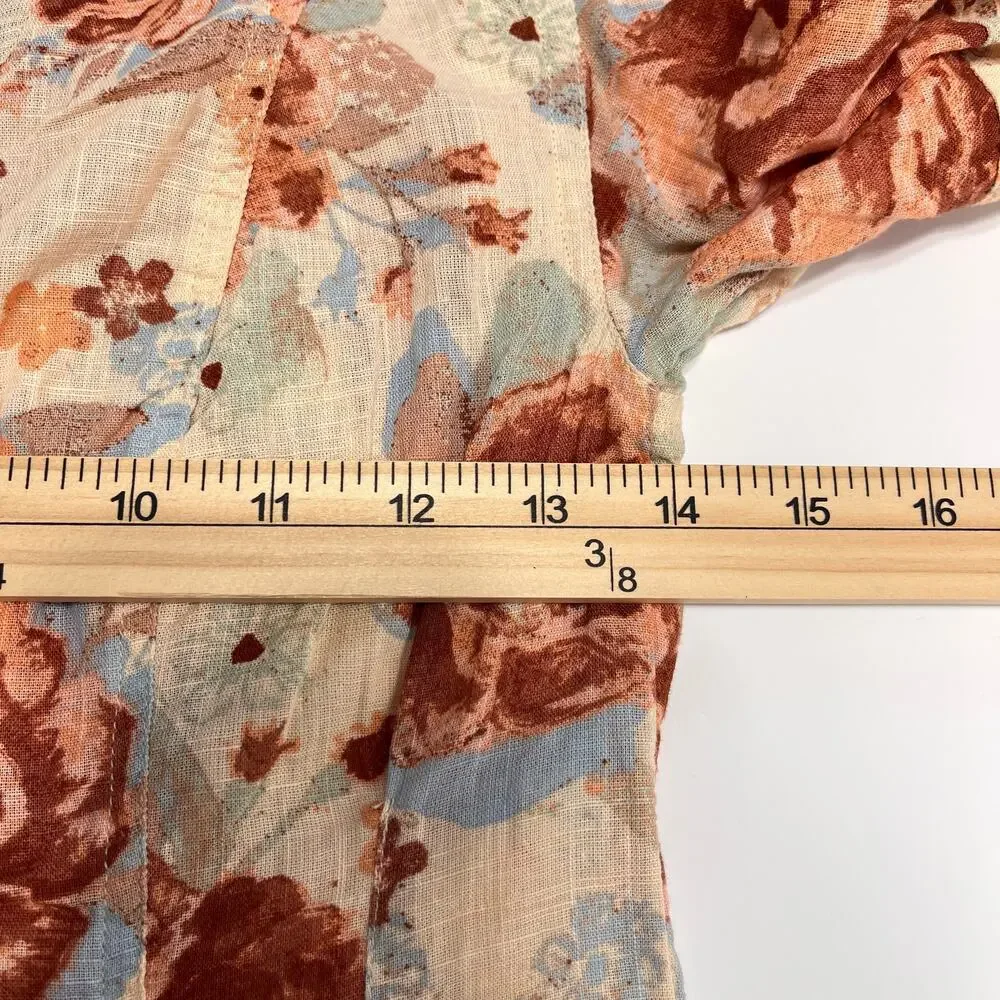 Free People I Found You Print Top Floral
